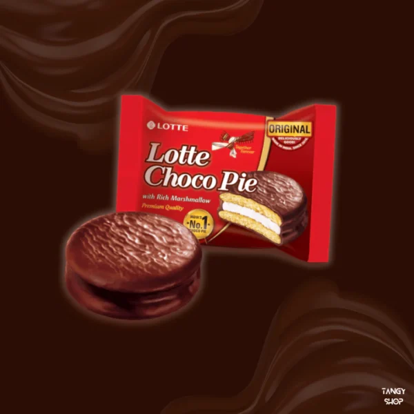 Lotte Choco Pie - Original, With Rich Marshmallow