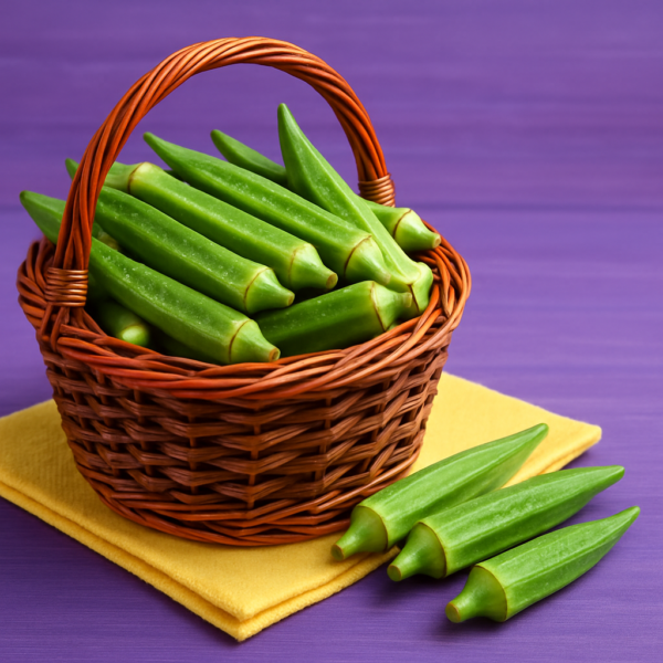 Fresh Lady Finger – Crisp, Clean