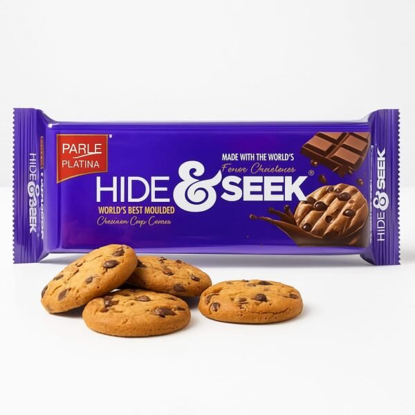 Parle Platina Hide & Seek Chocolate Chip Cookies, 33 g