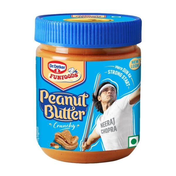375 grams - Dr. Oetker FunFoods Peanut Butter Crunchy, Crunchy
