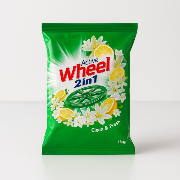 1 kg-Wheel Green Powder Lemon and Jasmin