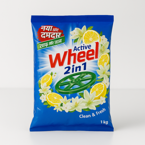 1 kg-Wheel Green Powder Lemon and Jasmin