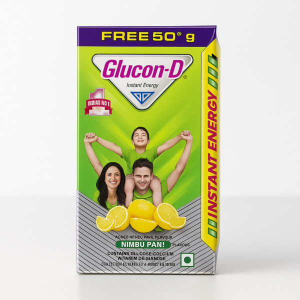 75 g-Glucon-D Instant Energy Glucose Powder - Nimbu Pani,(Get 50 g Free)