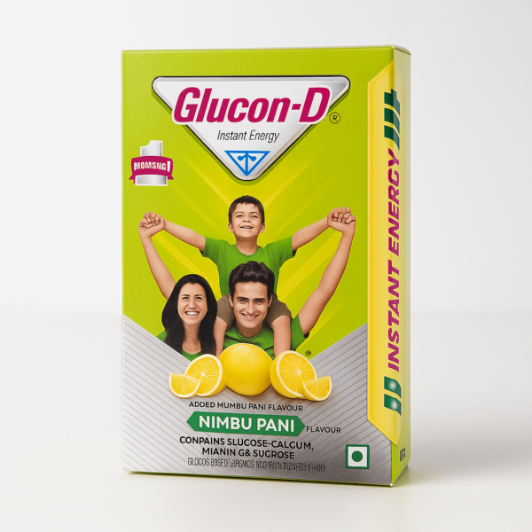 200 g-Glucon-D Instant Energy Glucose Powder - Nimbu Pani