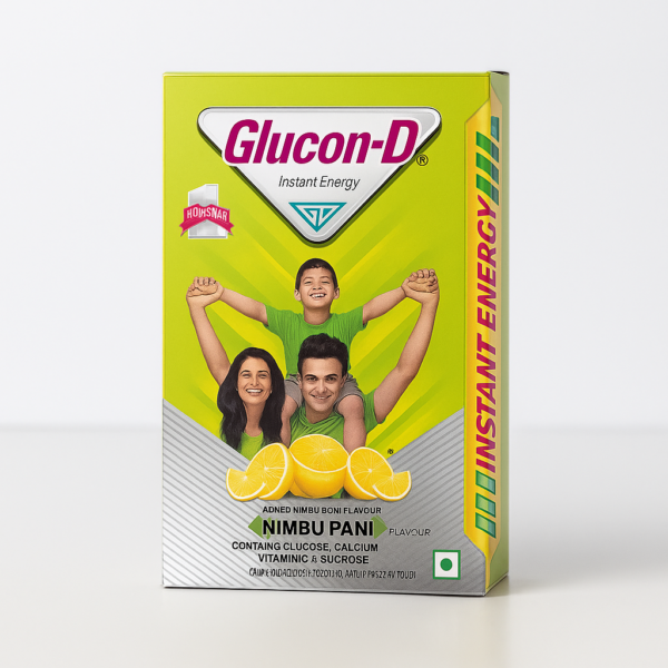 450 g-Glucon-D Instant Energy Glucose Powder - Nimbu Pani
